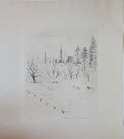 André DUNOYER DE SEGONZAC (1884–1974)
Set of ten e