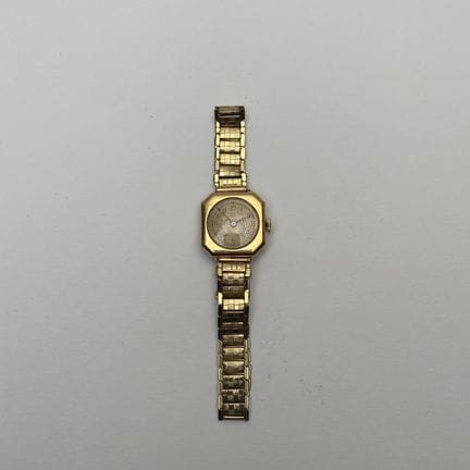 BRACCIALE PER OROLOGIO ottagonale da donna in oro 
