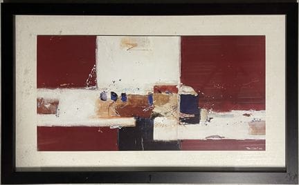 Ron VAN DER WERF (1958)
"Abstrakt 4"
Stampa, firma
