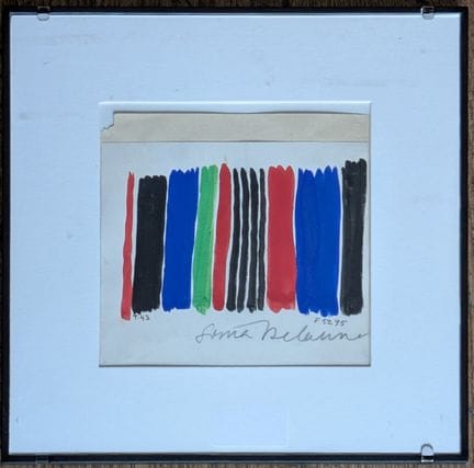 Sonia DELAUNAY (1885-1979)
"Progetto di tessuti"
G