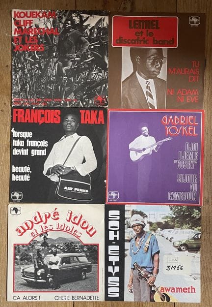 Musiques du Monde
Six disques 45T - Musiques afric