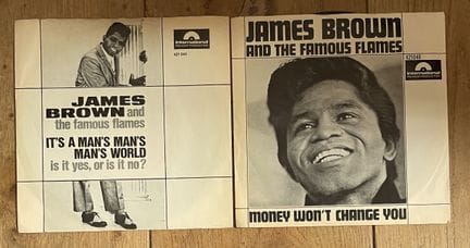 Soul/R&B/Funk
Deux disques 45T - James Brown
Press