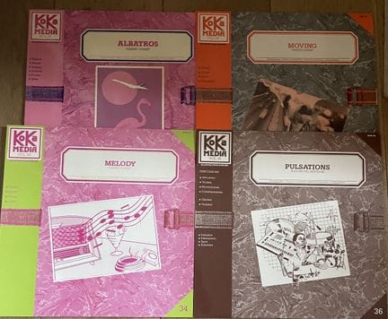 唱片/音效
四张33转黑胶唱片——Librairie，KOKA Média
品相从VG+到EX；品相