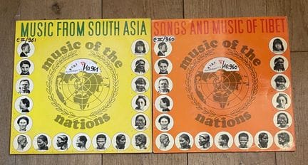 Musiques du Monde
Deux disques 33T - Musique asiat