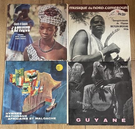 Musiques du Monde
Quatre disques 25 cm - Musiques 