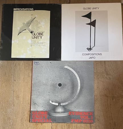 Jazz
Trois disques 33T - Globe Unity (Free Jazz)
V