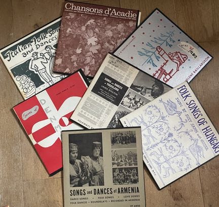 Musiques du Monde
Sept disques 25 cm - Musiques Eu
