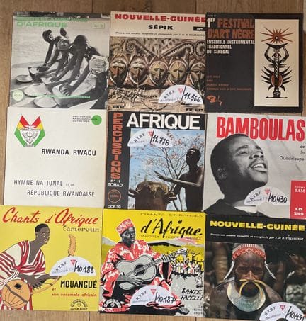 Musiques du Monde
Neuf disques Ep - Musiques afric