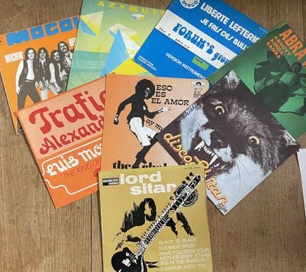 Jazz
Huit disques Ep/45T - Jazz Funk
VG à EX; VG à