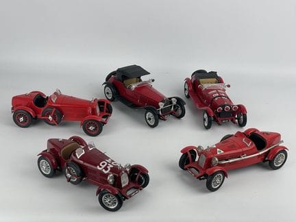 BURAGO Italie - ALPHA ROMEO 2300 MONZA : ENSEMBLE 