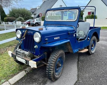 HOTCHKISS-WILLYS JH101 - ANNEE 1955 -13 CV - 4 pla