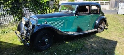 BENTLEY 4 ¼ LITRES - ANNÉE 1937 - 24 CV - 5 Places