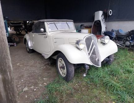 CITROËN TRACTION DECAPOTABLE - ANNEE 1901 - 11 CV 