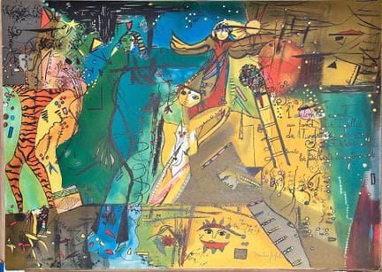 Sandra JAYAT (1939-2025). L’autunno scorre in fond