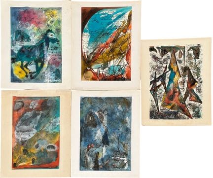 Sandra JAYAT (1939-2025). Cinque poesie illustrate