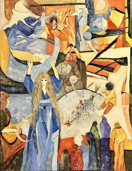 Sandra JAYAT (1939-2025). Maria Maddalena. 2002. A