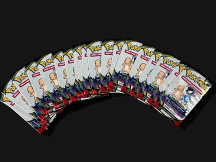 POKÉMON. Set da 20 pacchetti da collezione "Fiamme