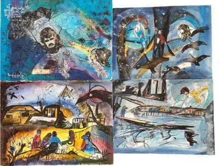Sandra JAYAT (1939-2025). Quattro grandi opere a i