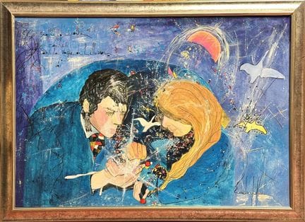Sandra JAYAT (1939-2025). Graffiti di speranza. Ac