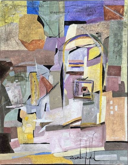 Sandra JAYAT (1939-2025). I crepitii del tempo. 19