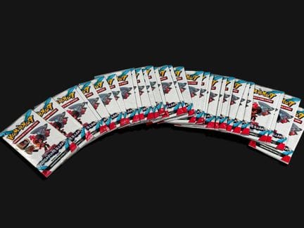 POKÉMON. Set da 30 pacchetti da collezione "Faille