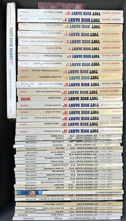 Collezione di fumetti che comprende “Tanguy e Lave
