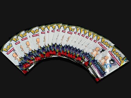POKÉMON. Set da 20 pacchetti da collezione "Fiamme