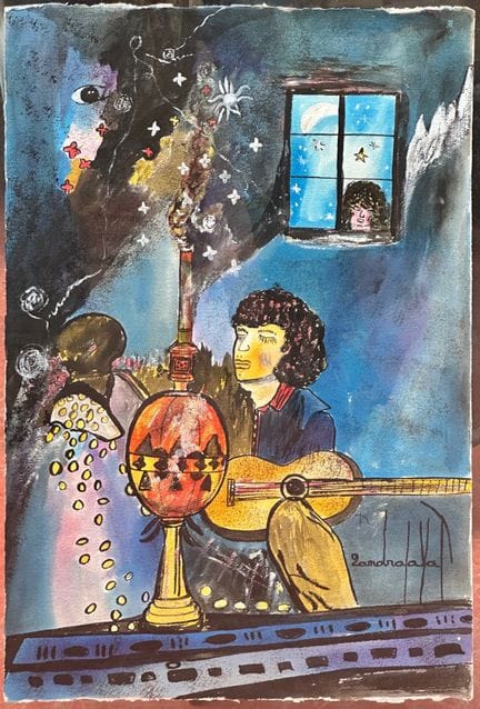 Sandra JAYAT (1939-2025). “Vento carico di schiuma