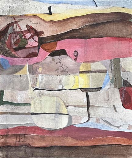 Sandra JAYAT (1939-2025). Come se dormissi. 2007. 