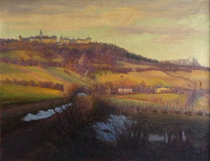 Karl Martin SCHADE (1862-1954) Vallon au soleil co