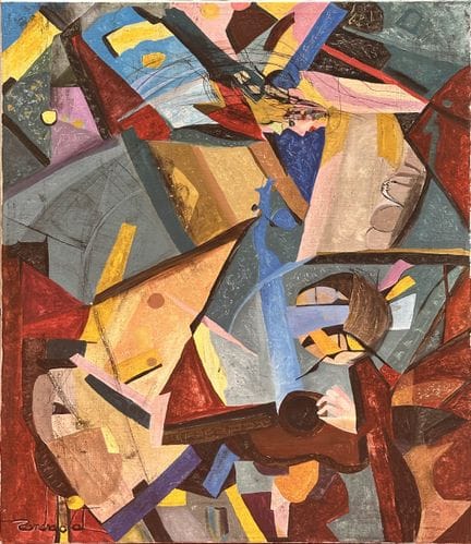 Sandra JAYAT (1939-2025). Luce dissipatrice. 1992.
