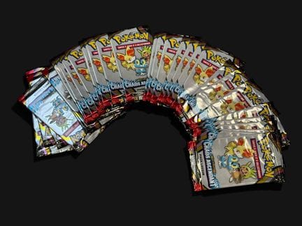 POKEMON. Set da 30 buste “Chaos Ascendant”. Blocco
