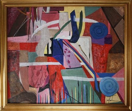 Sandra JAYAT (1939-2025) “Frôlements d'attente”. A