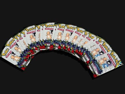 POKÉMON. Set da 20 pacchetti da collezione "Fiamme