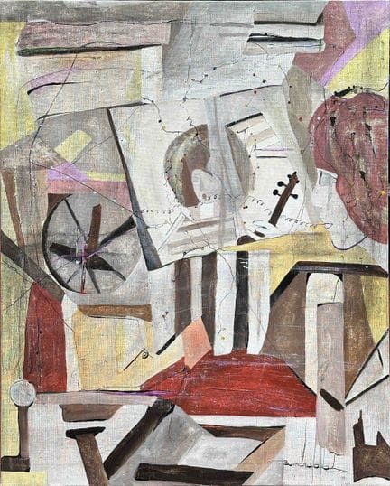 Sandra JAYAT (1939-2025). La lettera sospesa. 1992