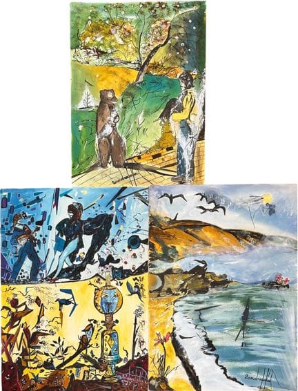 Sandra JAYAT (1939-2025). Tre grandi opere a inchi