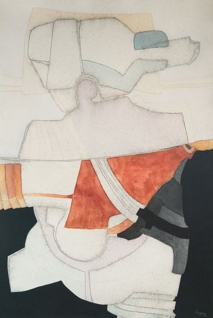 Albert ROUILLER (1938-2000)
Senza titolo, 1986
Acq