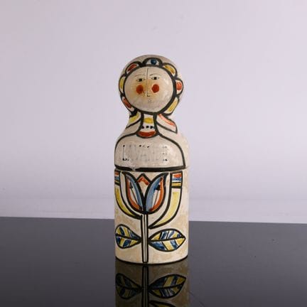 CAPRON - VALLAURIS
"Bambola russa" in ceramica pol