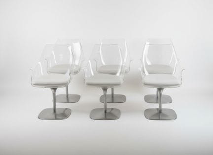 Produttore RAUSCH, Attribuito a
Set di 6 poltrone 