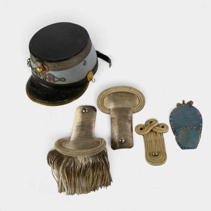 Husarenoffiziersuniform, stammend von Leutnant Riv