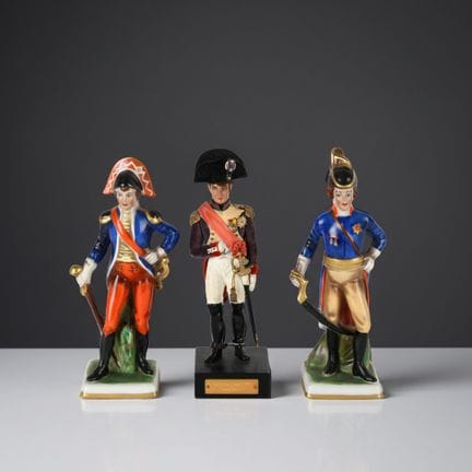 Marcel RIFFET
Napoleon I.
Figur aus Blei und Stoff