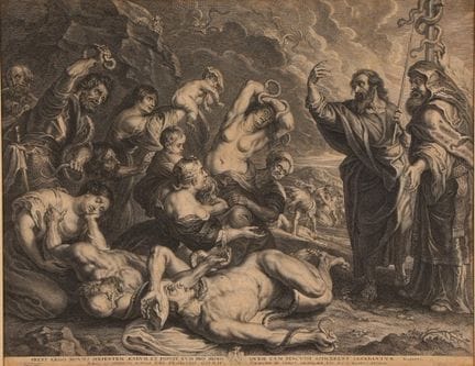 D'après Peter Paul RUBENS (1577–1640)
Moïse et le 
