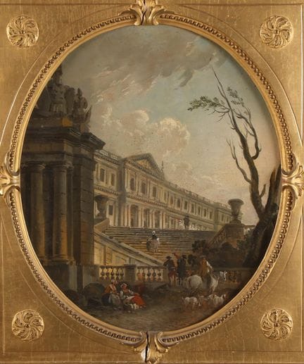 Ecole du début du XIXème siècle
Vue des Tuileries 