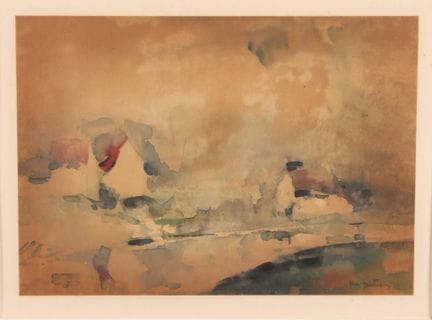 Abel BERTRAM (1871-1954)
Bretagne
Aquarelle, signé