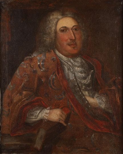 Ecole Française du XVIIIème s 
Portrait d'homme de