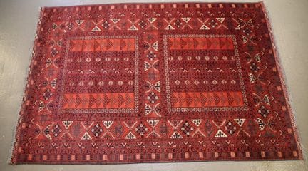ASIE CENTRALE - Style Hatchlou
Tapis en laine et c