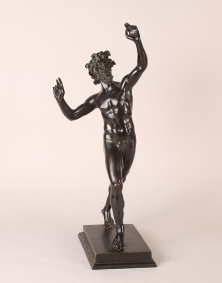 Michele AMODIO (XIXe siècle) 
Le faune. Sujet en b