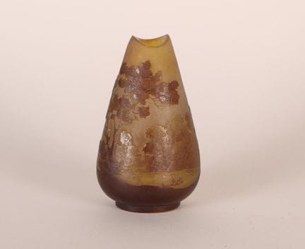 ETABLISSEMENTS GALLE.
Vase balustre à panse légère