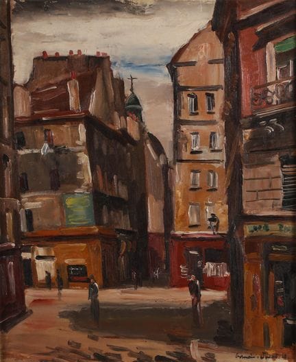 Germain JACOB (1900-1970) 
Rue de Bièvre, vers 192