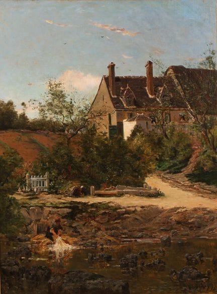 Hippolythe Camille DELPY (1842-1910)	
Les bords de